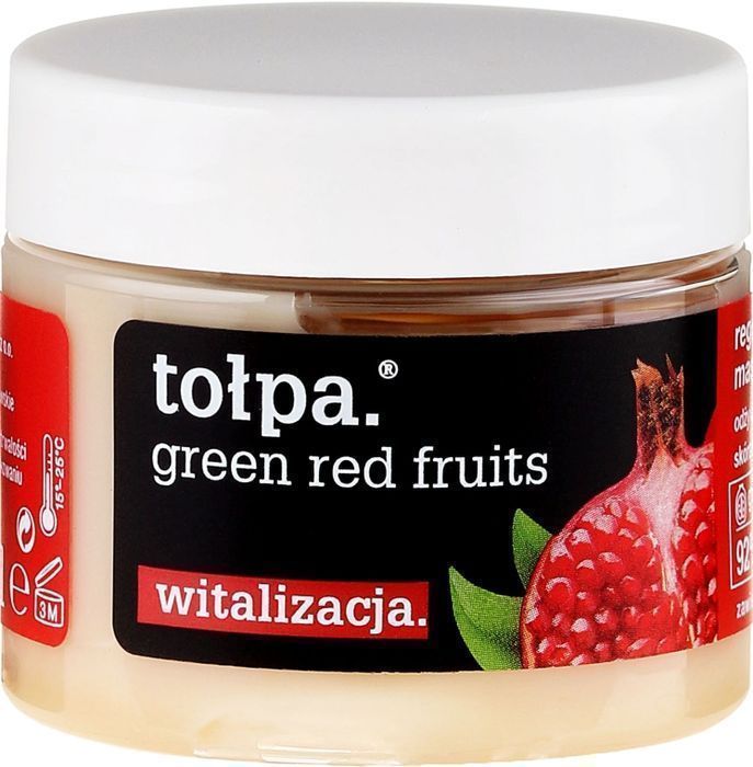 3X Tołpa Regenerująca Całonocna Maska Krem 50 Ml Green Red Fruits