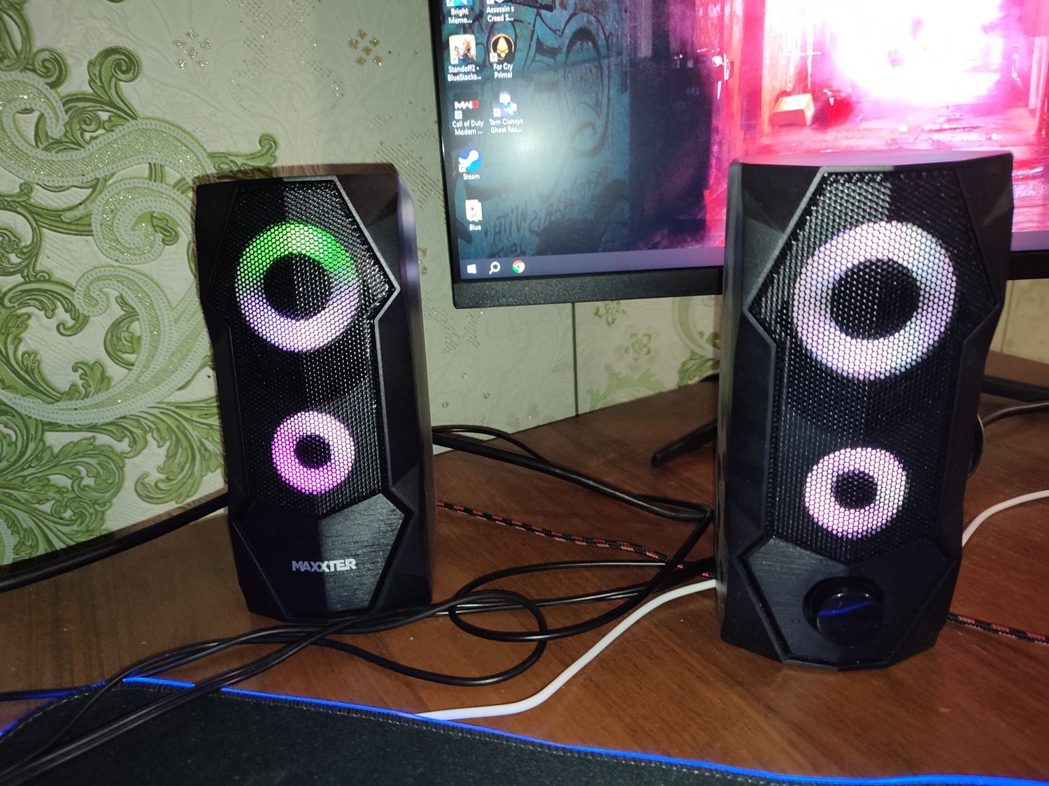 Мощный ПК + Монитор 23.8" 100Hz + Gembird клавиатура и мышь + MaxxT