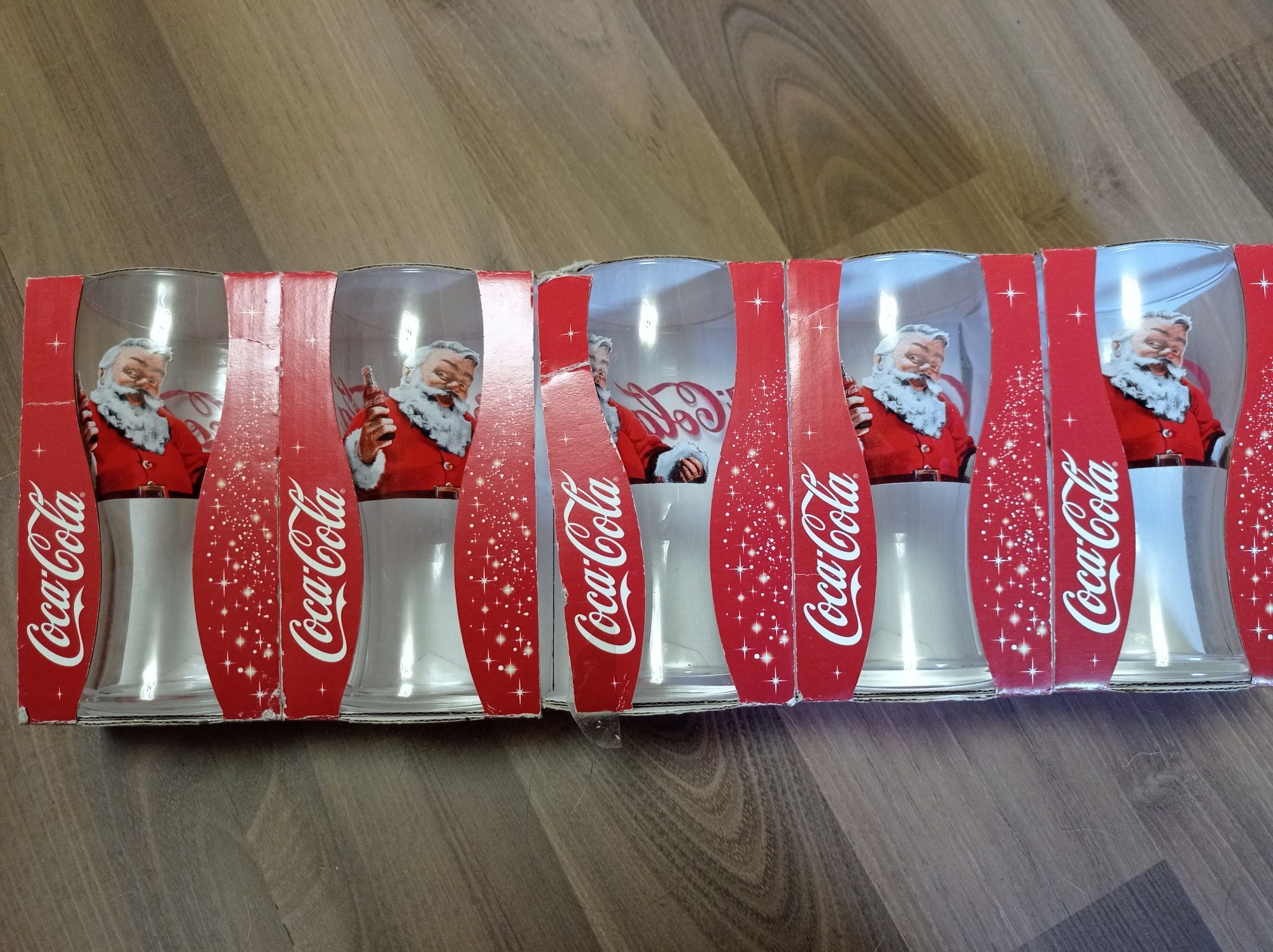 Стаканы Coca Cola новогодние