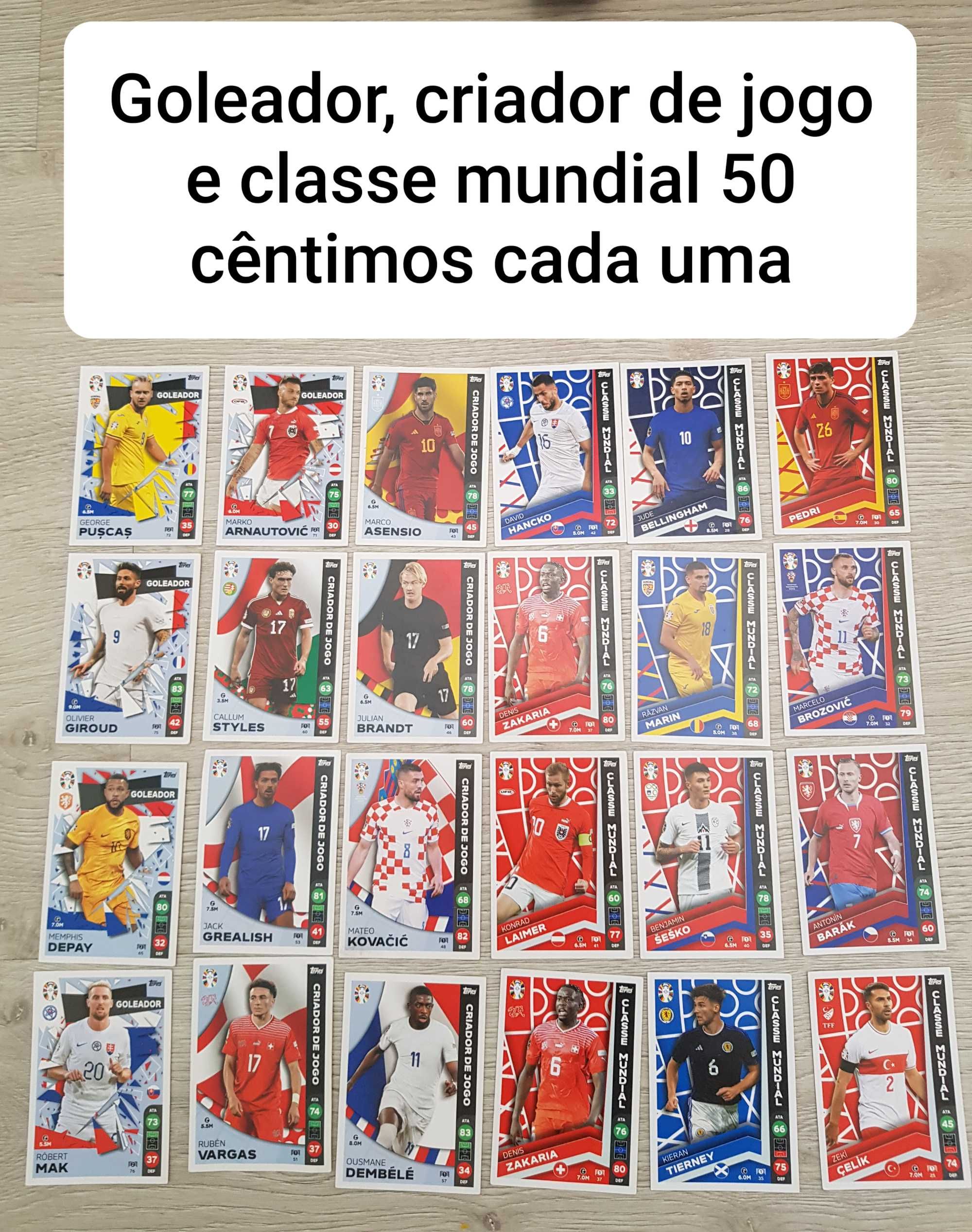 Cromos da euro lidl topps 2024
