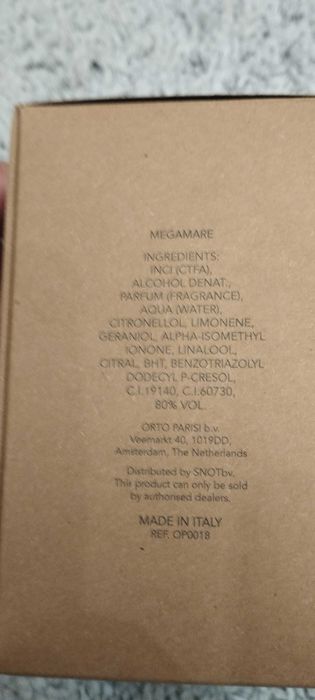 Парфуми чоловічий "orto parisi"