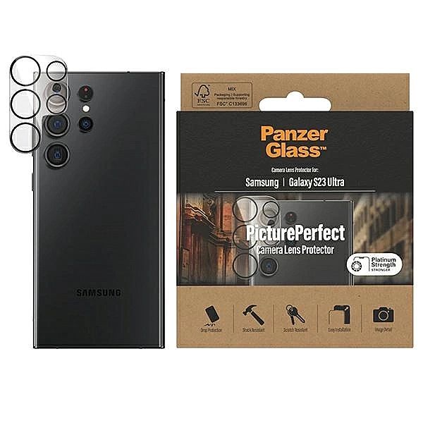 Ochrona aparatu PanzerGlass Picture Perfect na Samsung Galaxy S23 Ultr