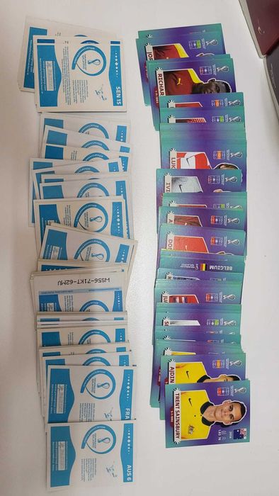 Cromos Mundial Catar 2022 - 50% da coleção disponível!