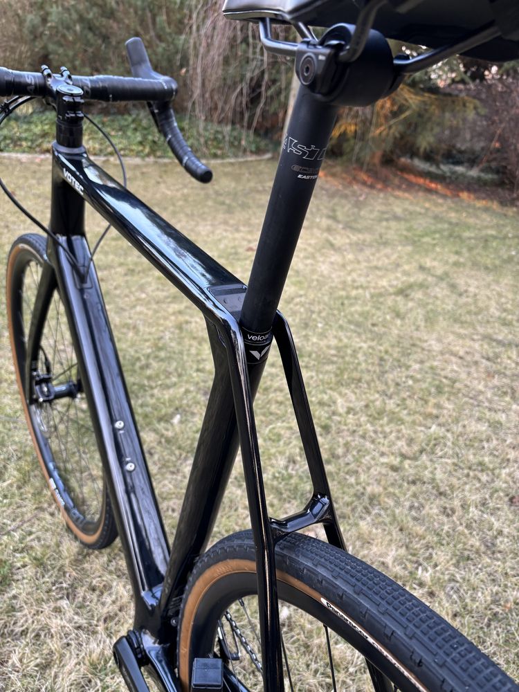 Votec VRC 57 cm Sram Rival 2x11 full carbon Allroad gravel