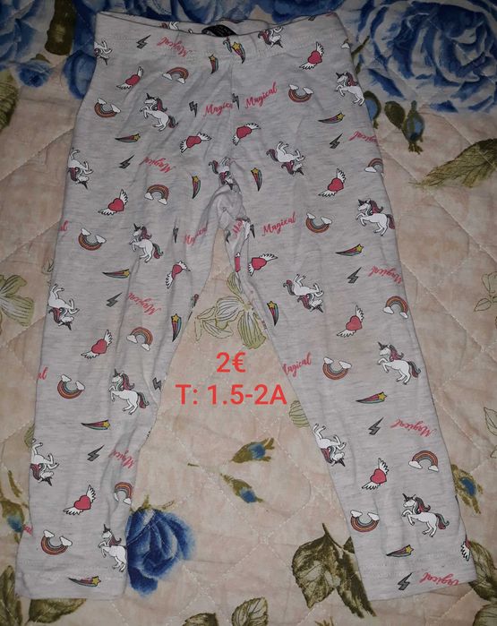 Roupa de menina, tamanho 1.5 a 2 anos.