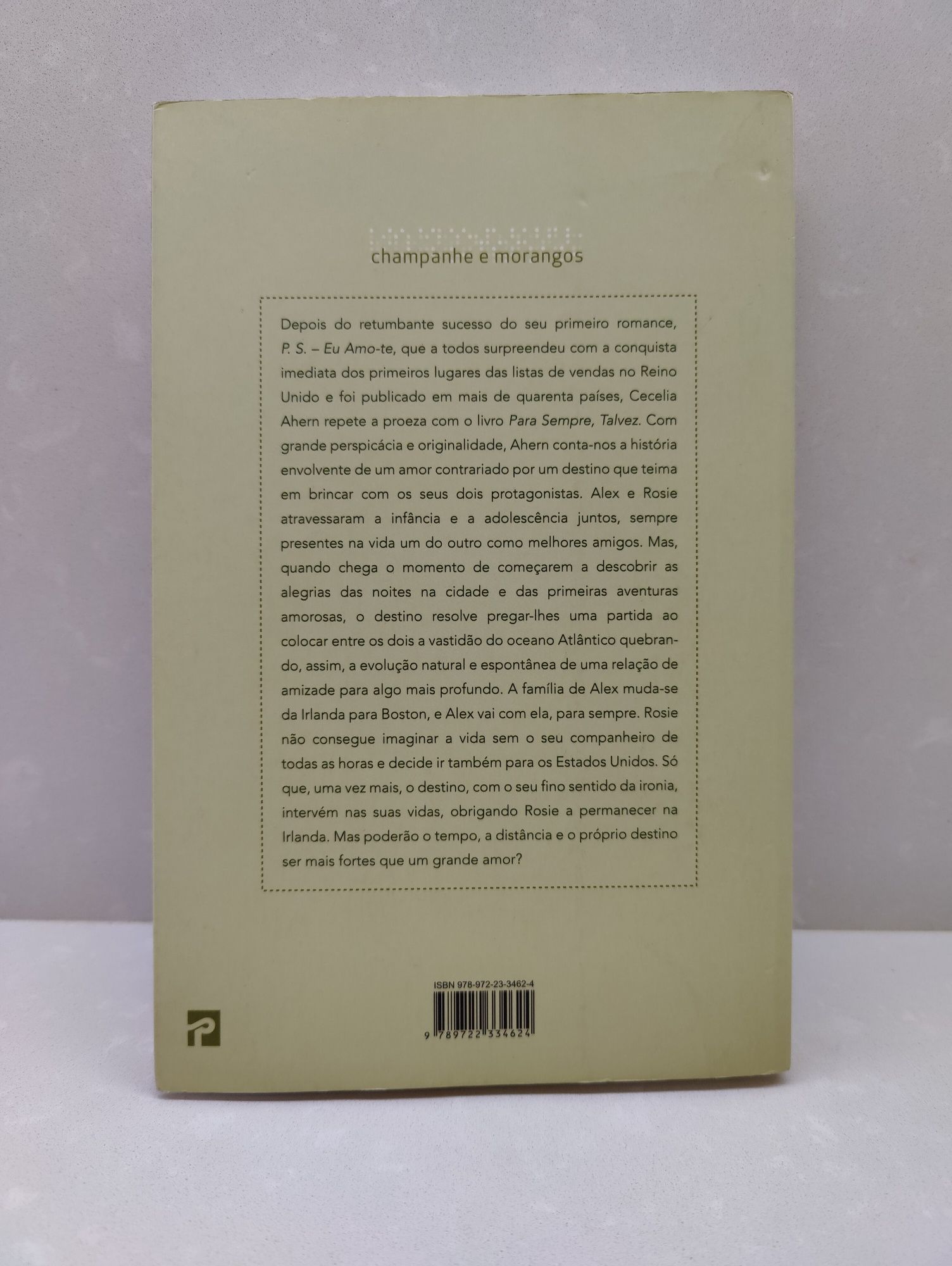 Livro "Para sempre, talvez"