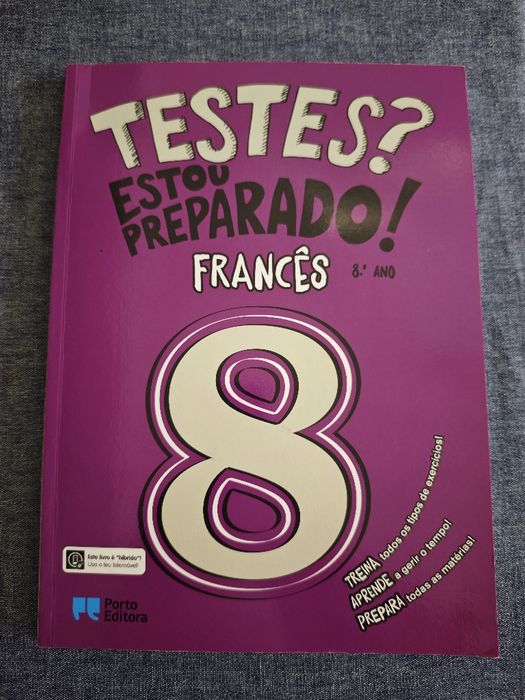 Livro Testes Estou Preparado - Francês 8' ano