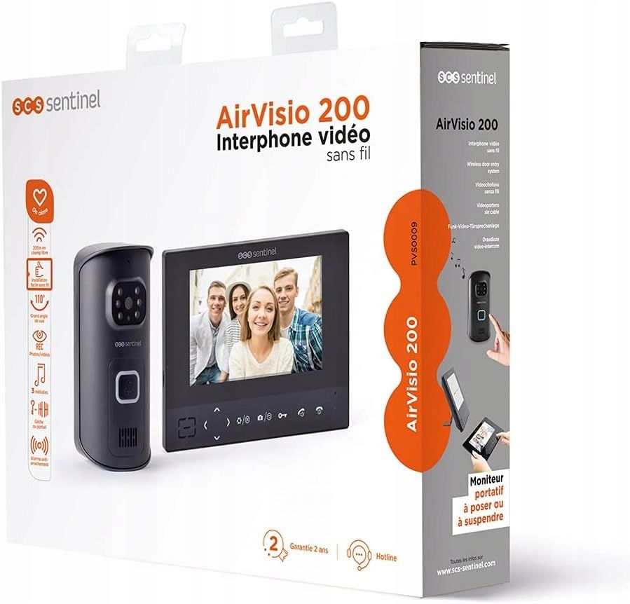 Wideodomofon Scs Sentinel Airvision 200
