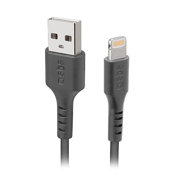 Kabel SBS TECABLEUSBIP589K USB-A - Lightning 1m z certyfikatem MFi - c