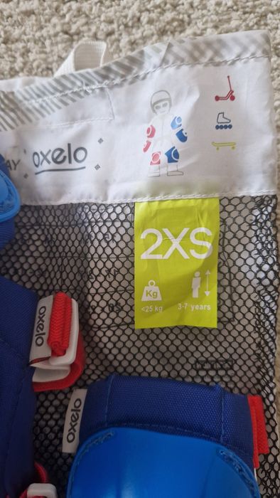 Joelheiras e cotoveleiras oxelo