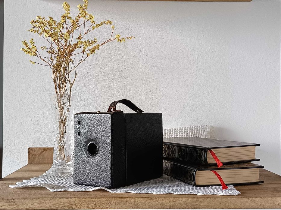 Máquina fotográfica Kodak No. 2 Hawkeye (Modelo B)