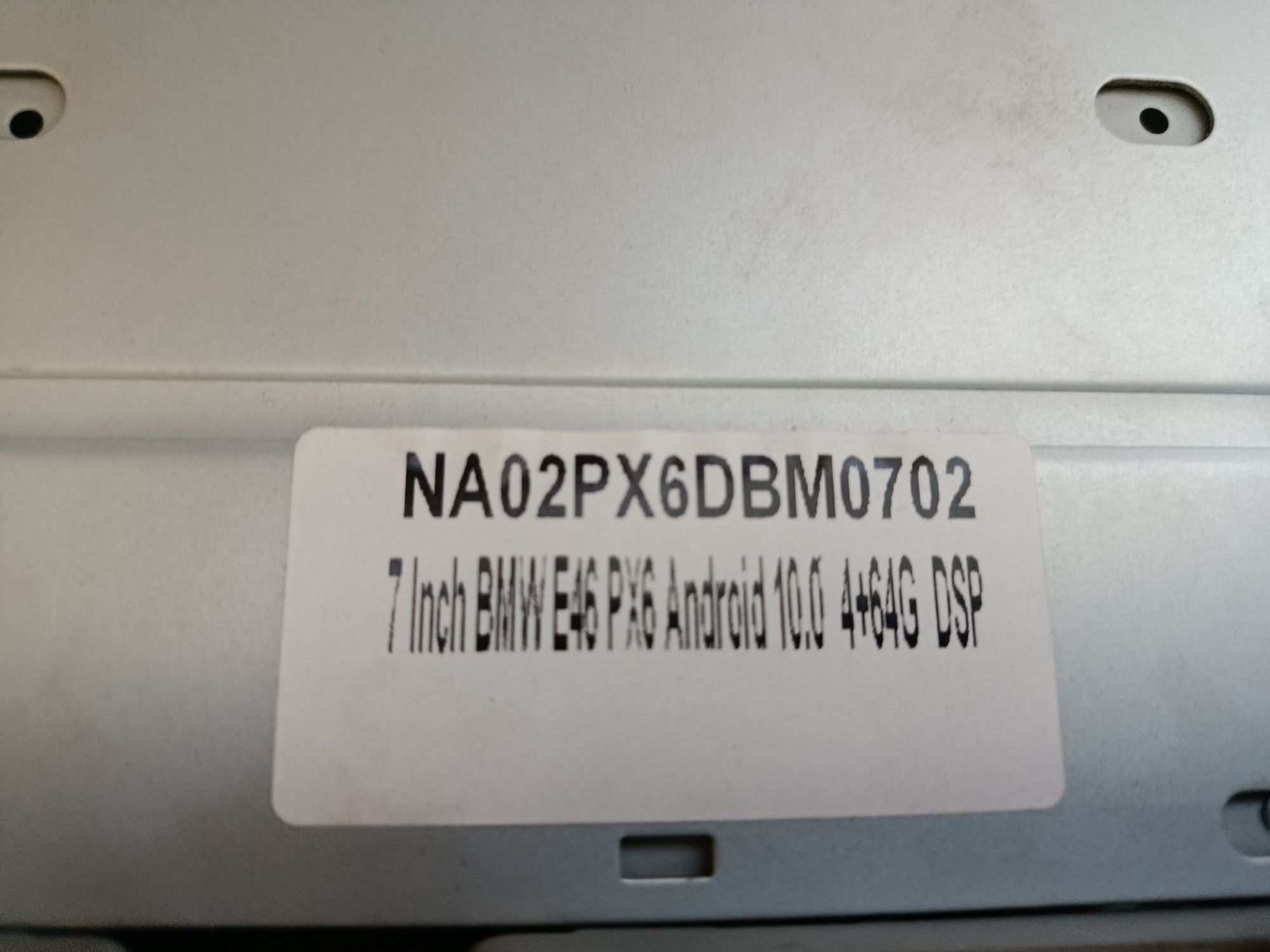 Radio z Androidem auto 10 do BMW E46
