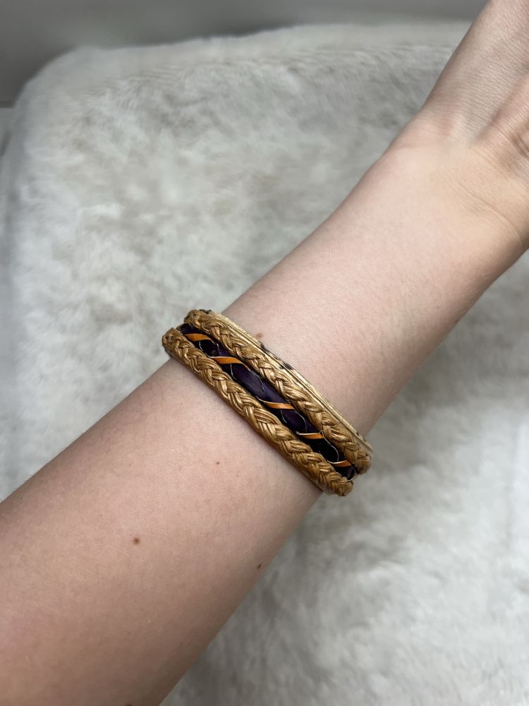 Bransoletka boho etno etniczna bohemian ręcznie robiona handmade 25
