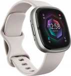 outlet smartwatch fitbit sense biały bluetooth 162 mah pulsometr