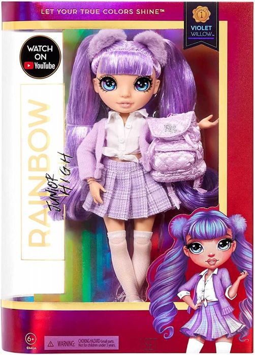 Rainbow High Junior Fashion Violet Willow 580027 Lalka