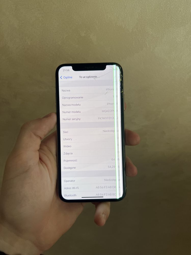 iPhone X 64 white