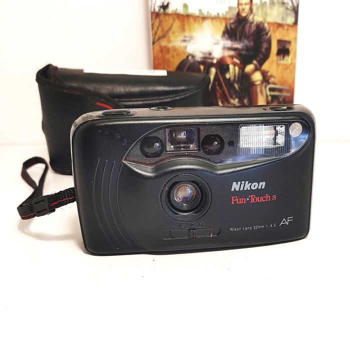 Kompaktowy aparat fotograficzny RETRO analogowy NIKON Fun Touch 3