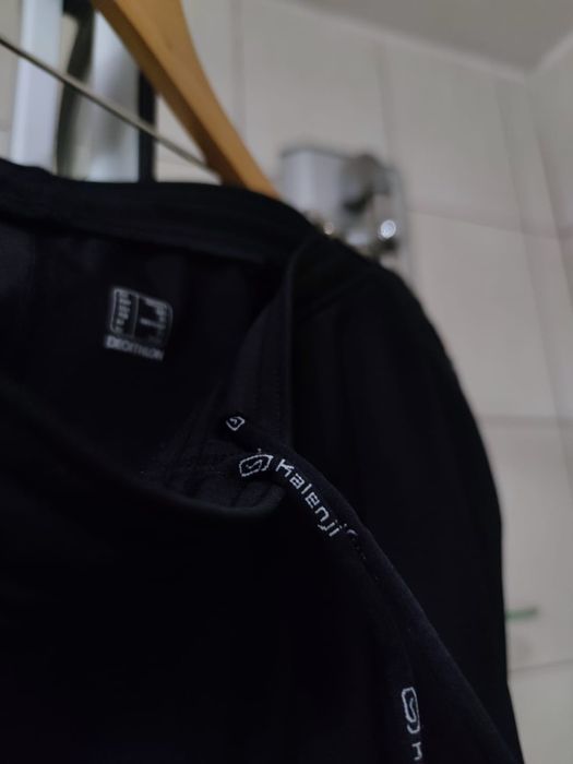 spodnie spodenki sportowe Kalenji 2XL XXL elastyczne sport retro drip