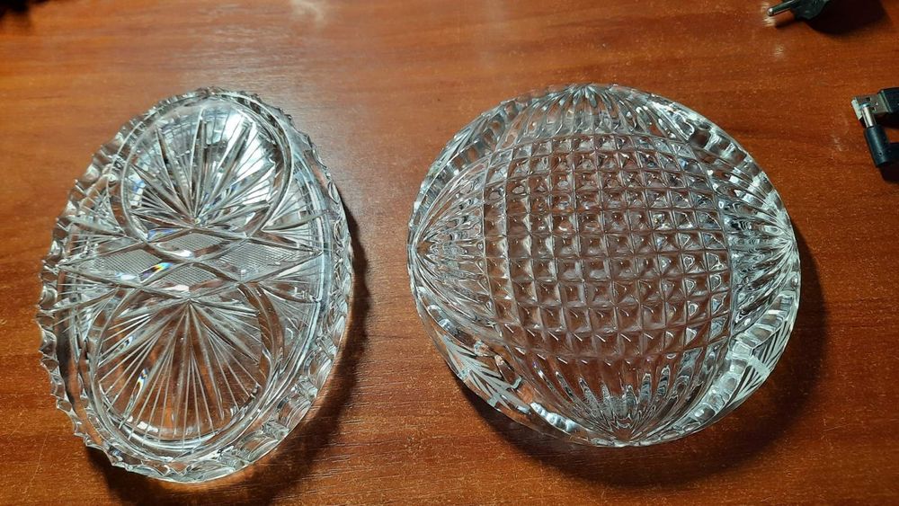 Пепельница хрустальная