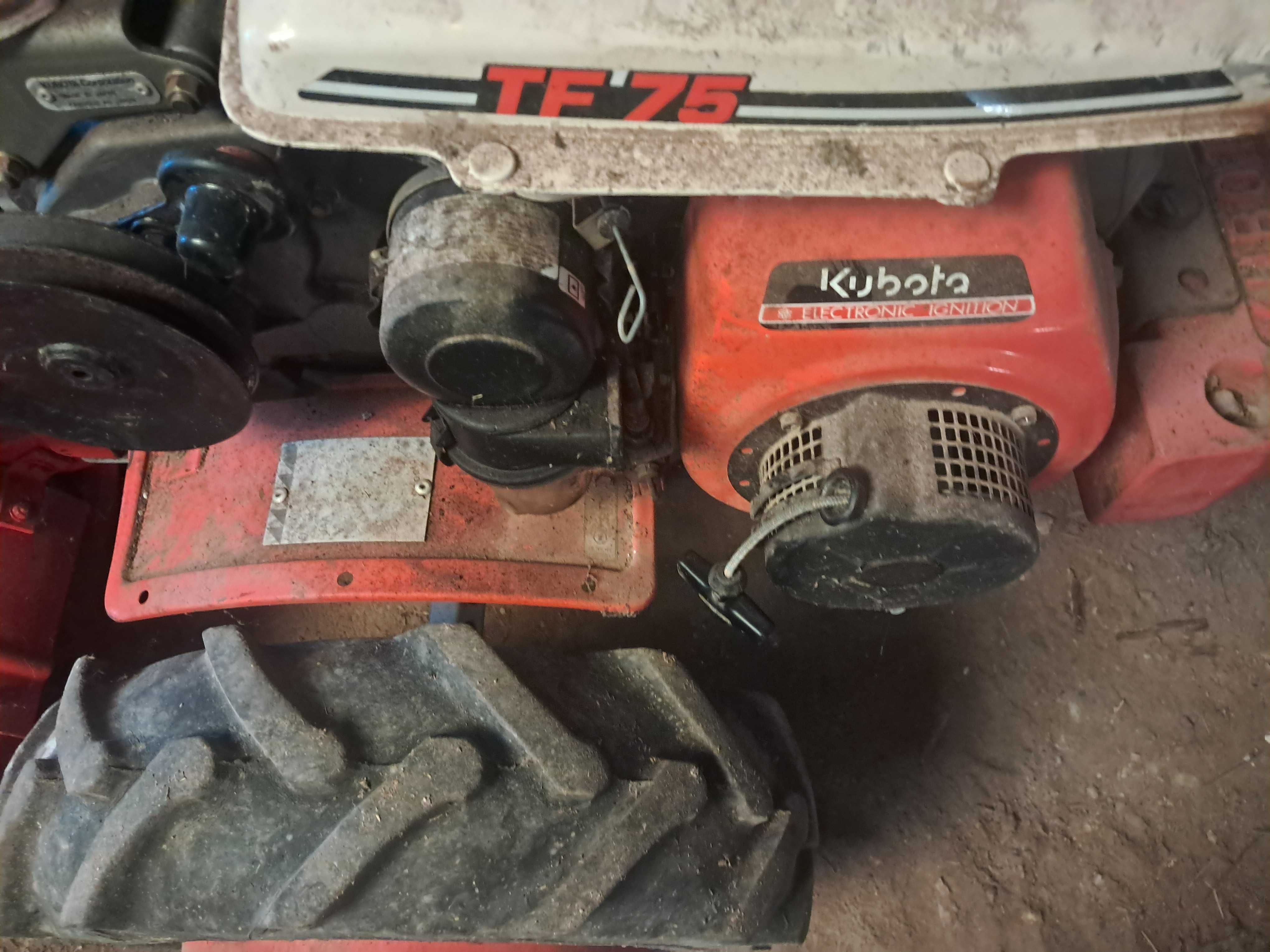Kubota75 Motocultivador que faz moto enxada com alfaias