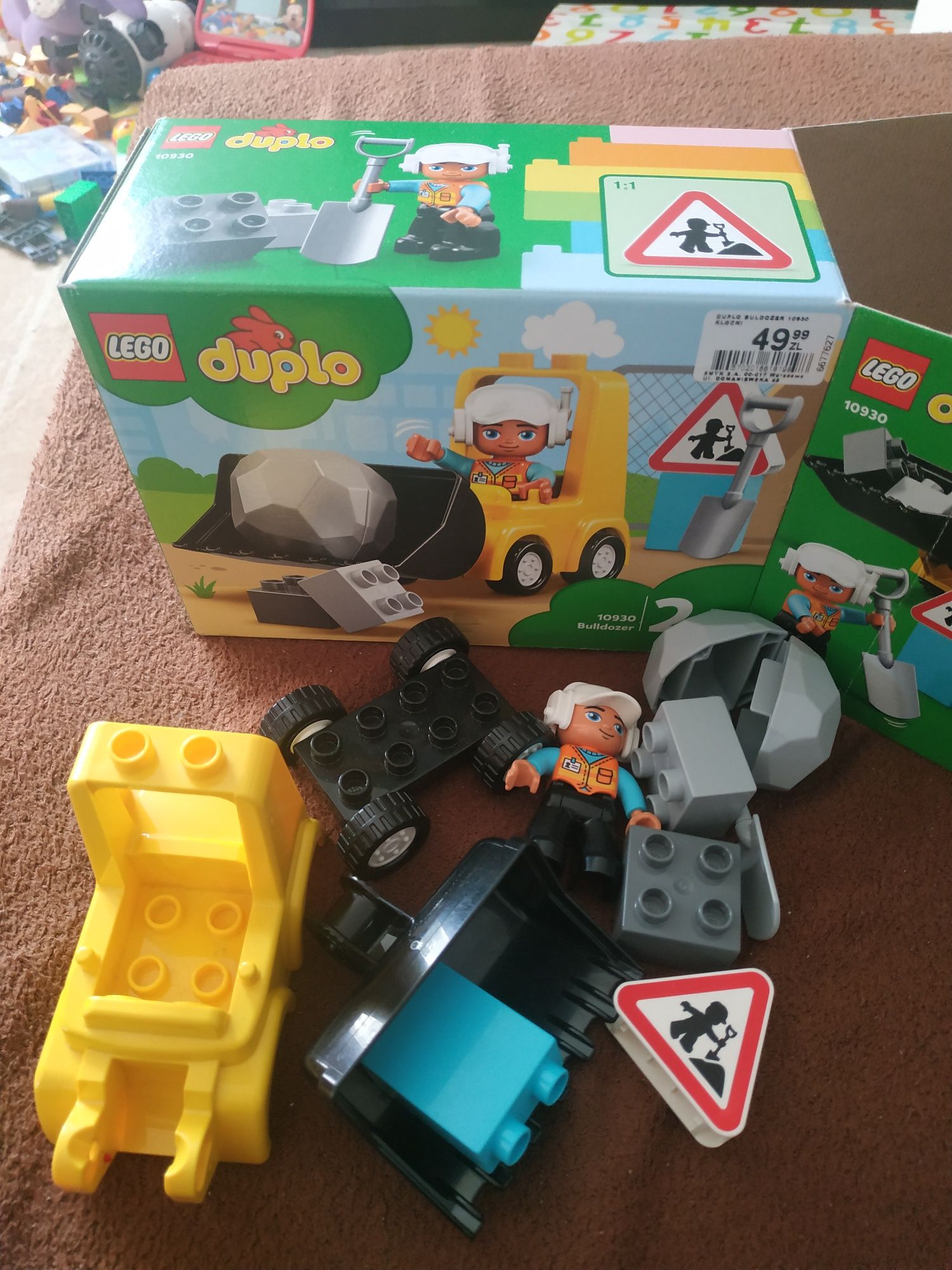 LEGO Duplo buldożer 10930 spycharka