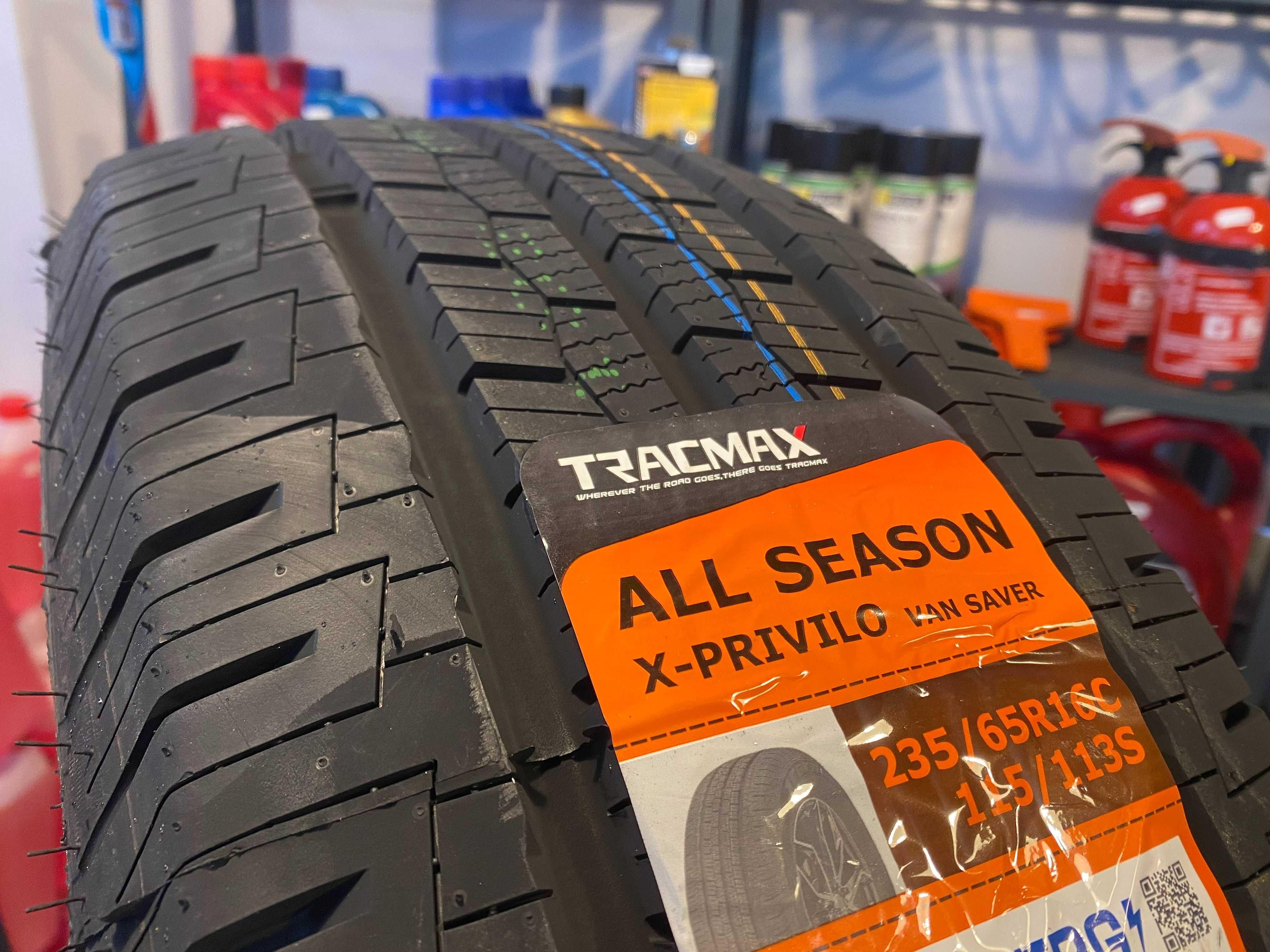 NOWA Opona opony wielosezonowa całoroczna TRACMAX 235/65R16C A/S VAN