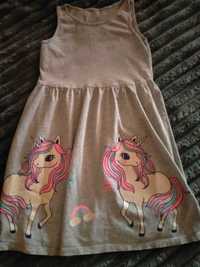 Літнє плаття для дівчинки, розмір 116