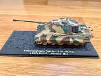 Miniatura tanque guerra carro combate Panzer 2GM (Ardenas 1944)