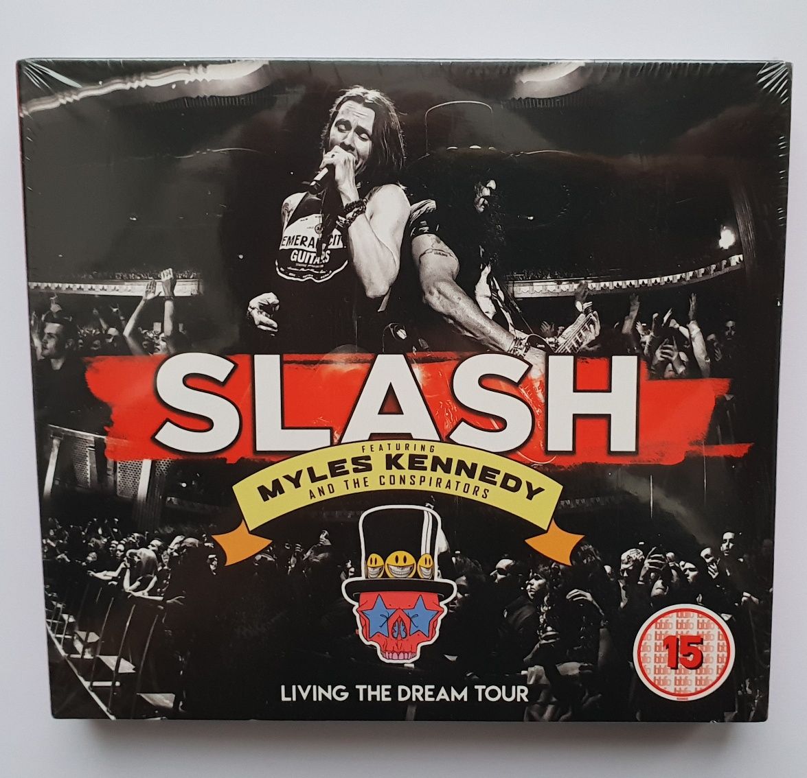 Slash - Living The Dream Tour płyta Blu Ray 2CD Nowe Folia