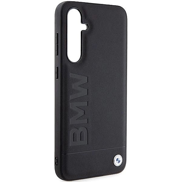 Etui BMW Leather Hot Stamp na Samsung Galaxy S23 FE - czarne