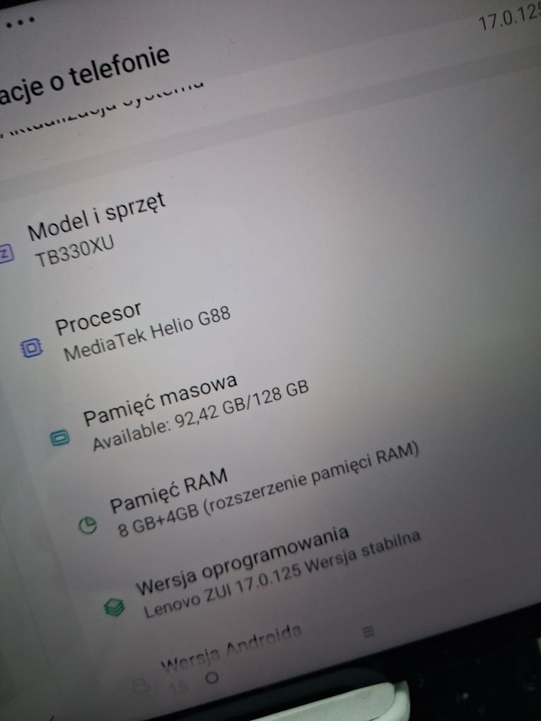 Tablet Lenovo Tab M11 Ram 8GB