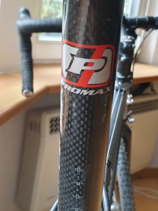 Przełaj Gravel Carbon 8.5 kg r 52 Campagnolo Record Miche Massi Mavic
