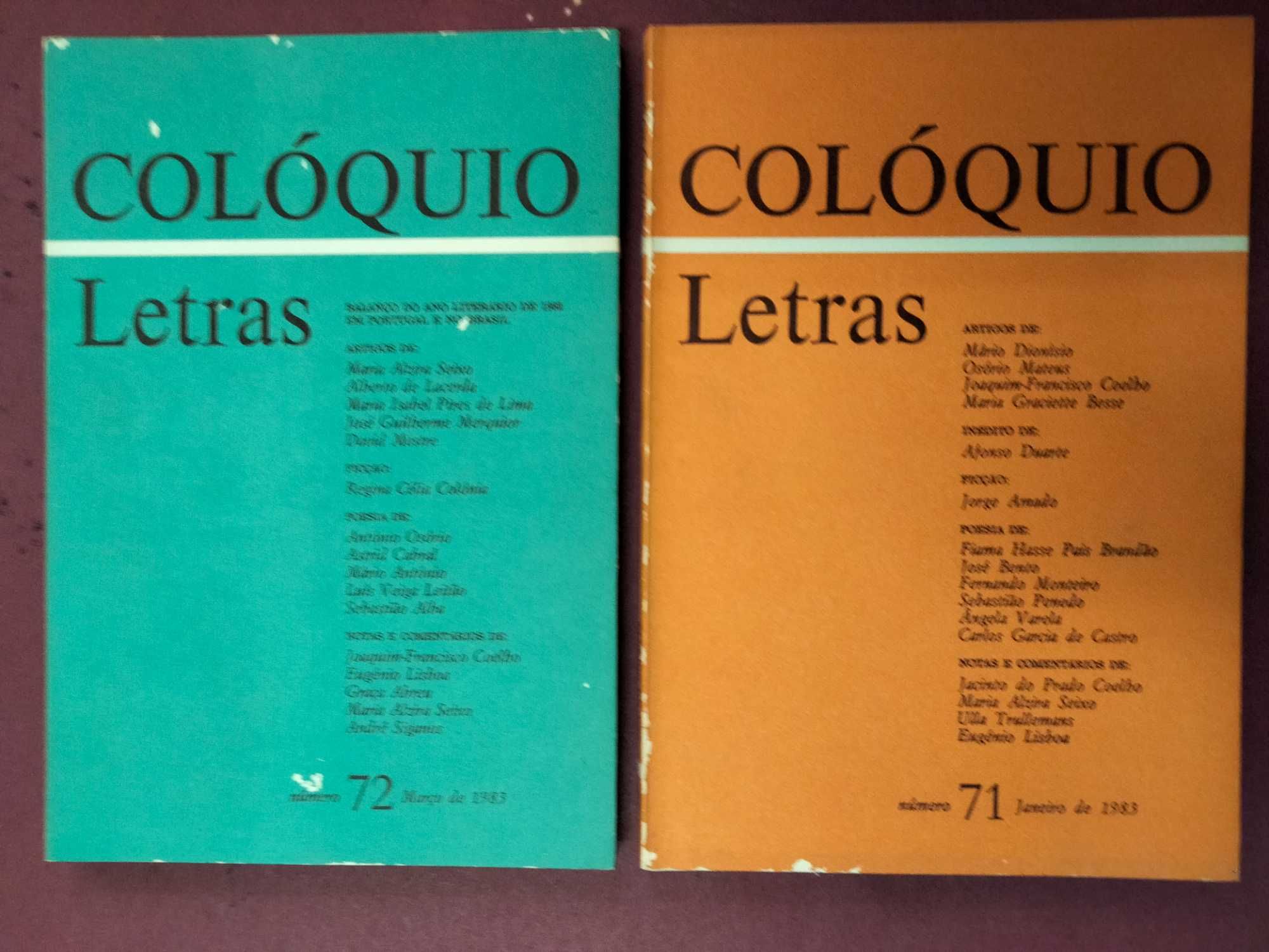 Revistas Colóquio/Letras - Fundação Calouste Gulbenkian (Várias)