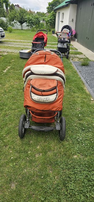 Wózek tako 2 w 1, gondola z wkładem i spacerówka