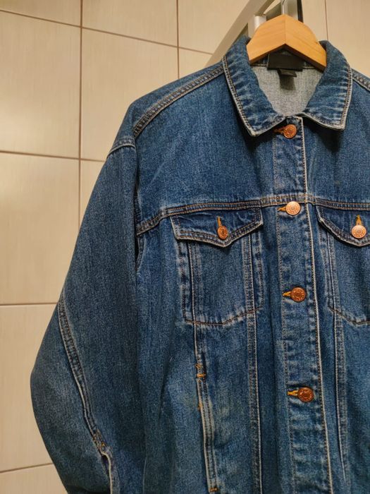 Katana kurtka jeansowa jeans dżins damska Monki S classic sport retro