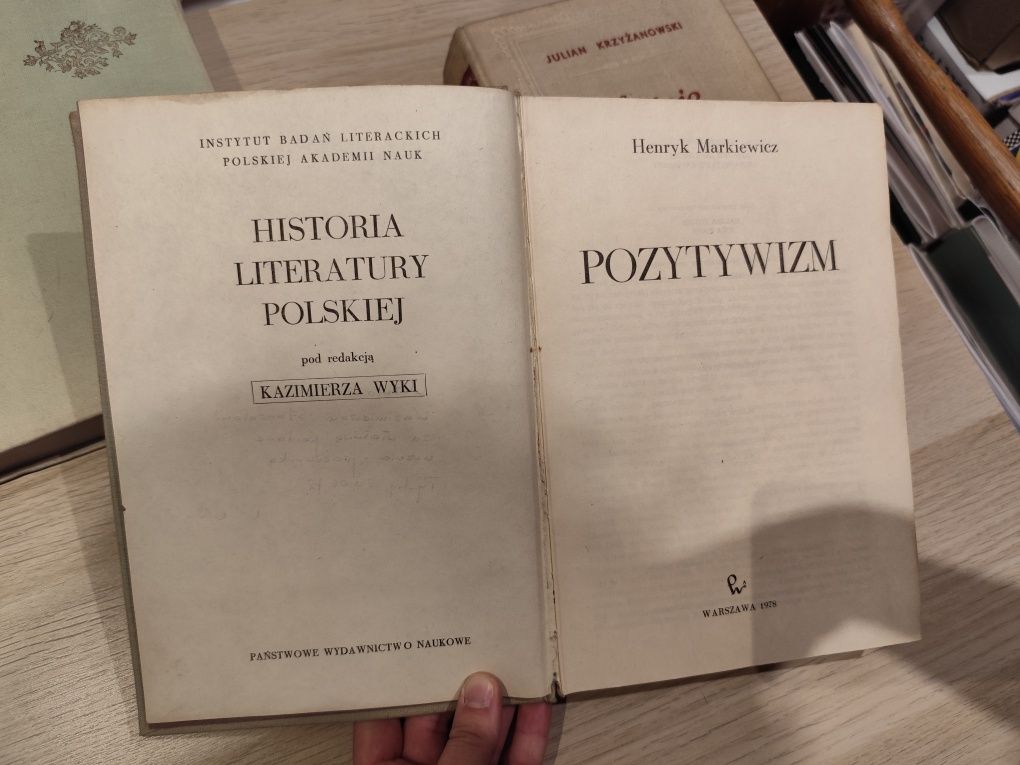Dzieje literatury polskiej Krzyżanowski, Oświecenie Klimowicz...