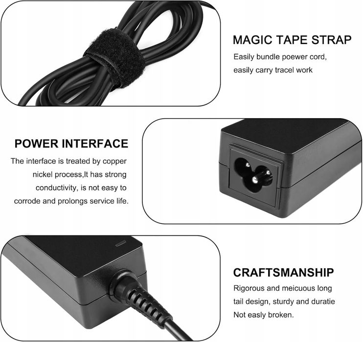 Ładowarka sieciowa 19V 45W 40W do Wortmann Terra Mobile