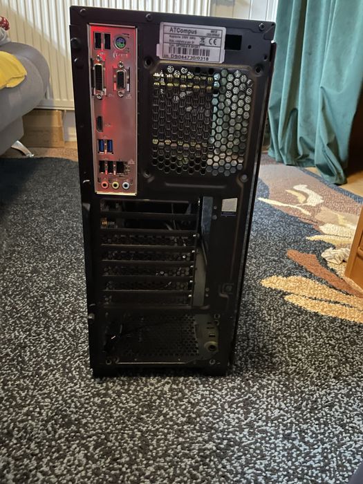PC obudowa + procesor I5 9400 + płyta główna + chłodzenie + dysk 1TB