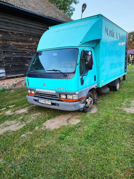 Mitsubishi Canter kontener z windą 2,8 1998r DMC 3,5T