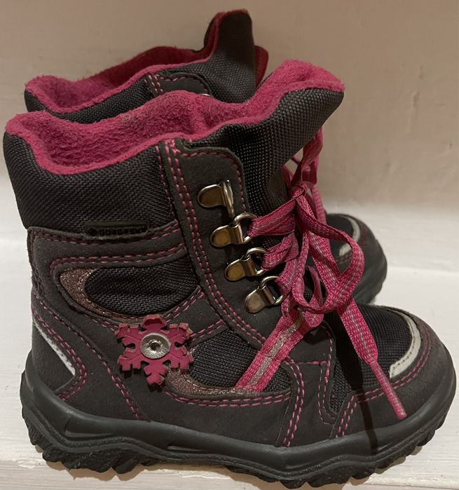 Дитячі зимові черевики superfit 24;25 ;26  15; 16; 17 см