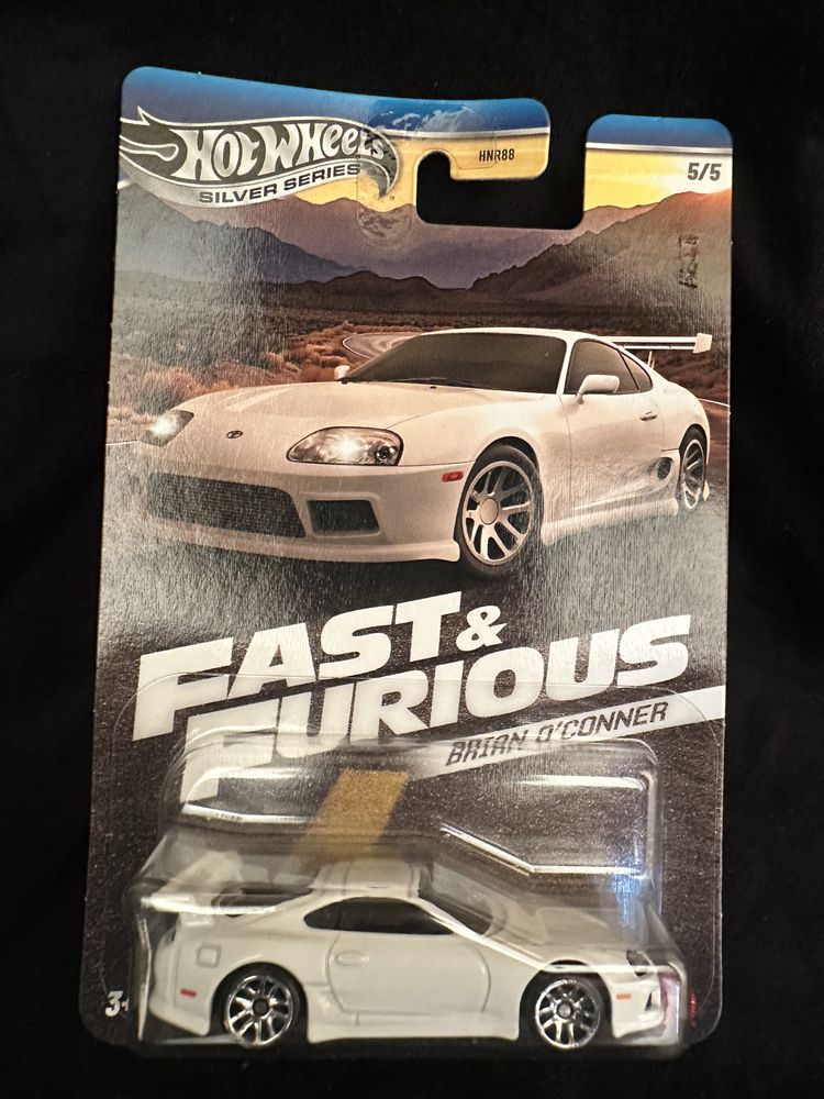 Hot Wheels Fast & Furious 2024 Brian O’Conner Toyota Supra Branco 5/5