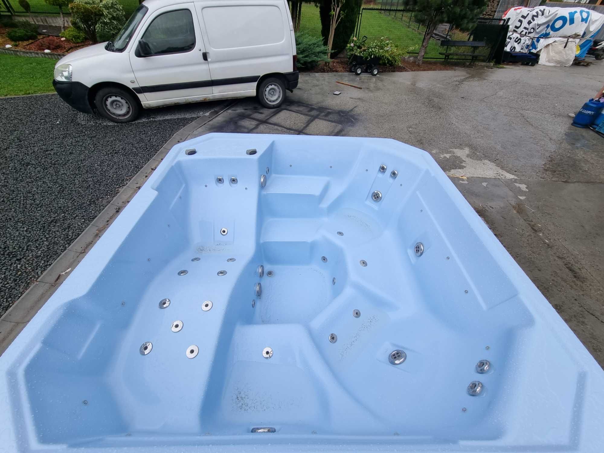 Jacuzzi ogrodowe