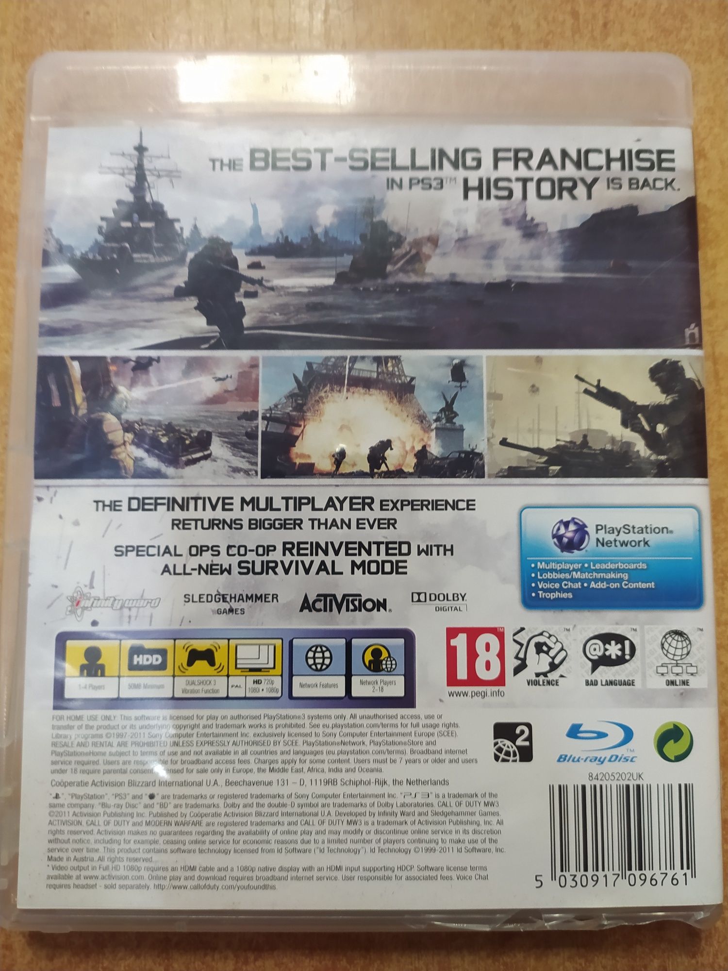 gra Call Of Duty MW3 - Playstation 3 PS3 Lombard Krosno