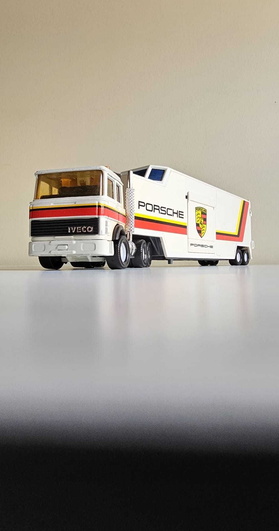 Matchbox Superkings K159 Camião Assistência e miniatura Porsche