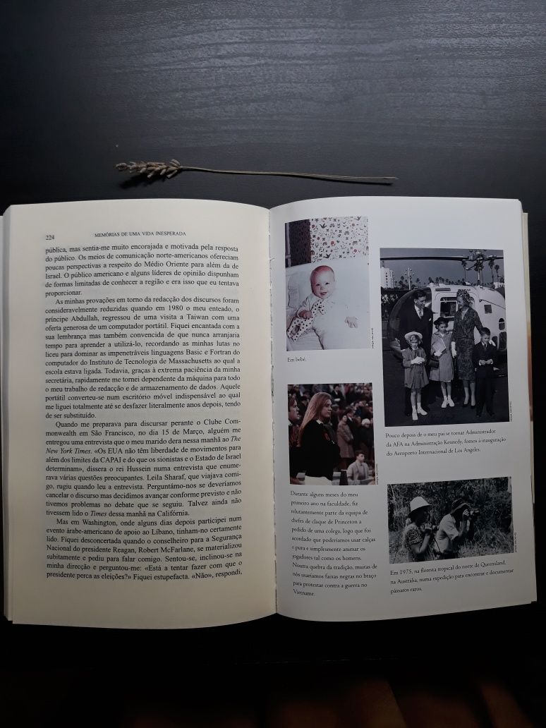 Livro: Memórias de uma Vida Inesperada - Autora Rainha Noor