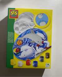 SES creative odlew gipsowy 3D delfin