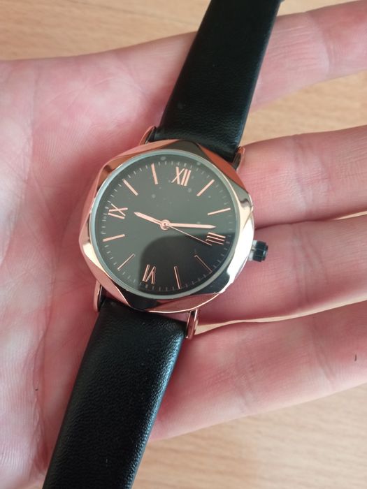 Nowy zegarek damski na rękę LBVYR 61445 czarno złoty