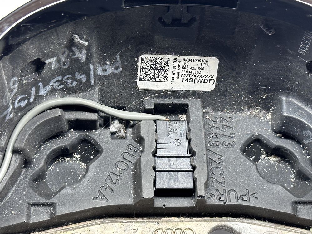 AUDI A4 B8 A5 8T Q5 SLINE LIFT Kierownica multifunkcyjna łopatki