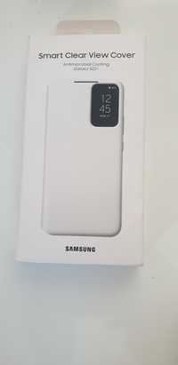 Etui Samsung Smart Clear View Cover do Samsung Galaxy S22+ białe