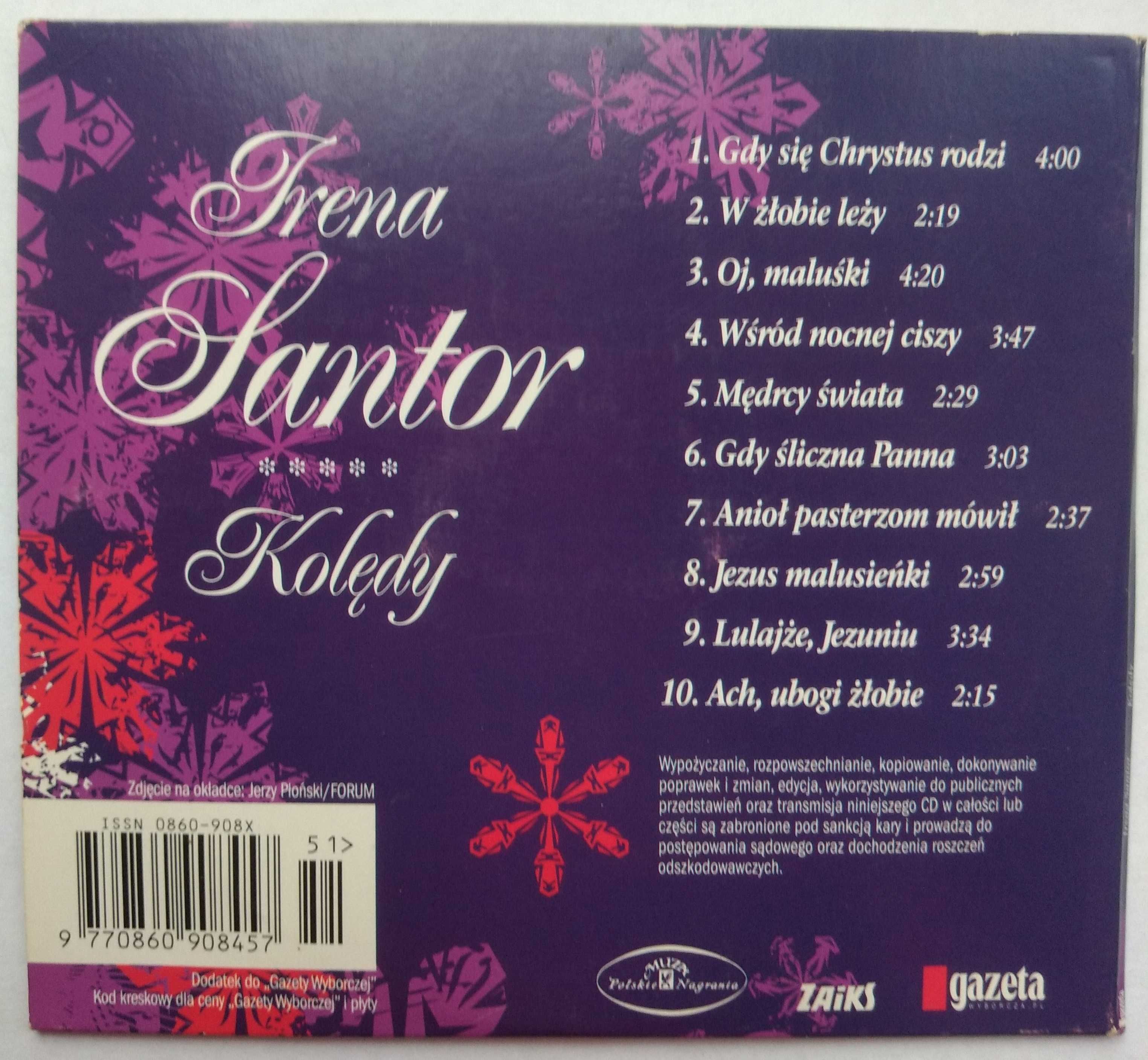 CD Irena Santor kolędy